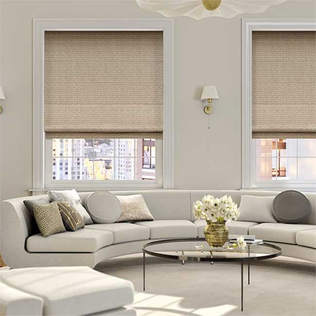 Rèm roman cho phòng bếp HY 39