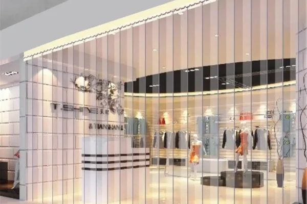 Rèm Nhựa Ngăn Lạnh Trong Suốt DT02